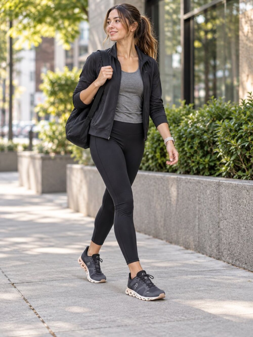 ON CLOUDFLOW 3 Women 11 Running Walking Shoes Black ROSE